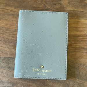 Kate Spade gray passport holder